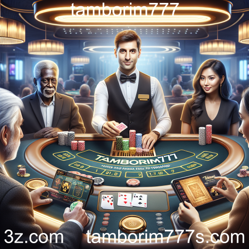 Experimente a Emoção do Cassino Ao Vivo no Tamborim777